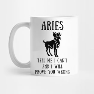 Aries design Mug